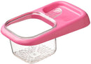 Sink Strainer & Drip Rack - With Suction Cup & Removable Strainer Tray - For Vegetables & Food Waste - Red