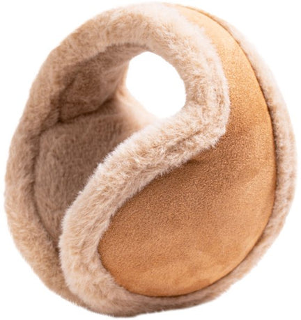 Earmuffs - Warm earmuffs - Winter antifreeze ear warmers - Extra large and thick - Back earmuffs - Fleece lined - Outdoor earmuffs for men - Windproof earmuffs - Khaki
