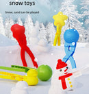 Snowball Maker for Kids | 6 Pieces - Safe PP Material