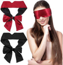 Gaming Eye Mask – 4-Pack – Soft Silk Blackout Eye Mask – V-Shaped Sleep Mask – Adjustable – Ideal for Sleeping, Traveling, Relaxing and Meditation – Suitable for Adults and Couples