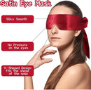 Gaming Eye Mask – 4-Pack – Soft Silk Blackout Eye Mask – V-Shaped Sleep Mask – Adjustable – Ideal for Sleeping, Traveling, Relaxing and Meditation – Suitable for Adults and Couples