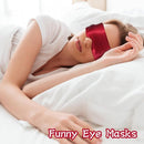 Gaming Eye Mask – 4-Pack – Soft Silk Blackout Eye Mask – V-Shaped Sleep Mask – Adjustable – Ideal for Sleeping, Traveling, Relaxing and Meditation – Suitable for Adults and Couples