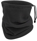 Winter Neck Warmer – Warm Ski Scarf and Face Covering against Cold and Wind – Comfortable and Thermal, Ideal for Skiing, Cycling and Outdoor Activities (Black)