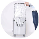 Luggage Cover - Transparent PVC Material - Waterproof and Scratch Resistant - Semi-transparent Luggage Cover - Suitable for Business Travel and Daily Use - 26