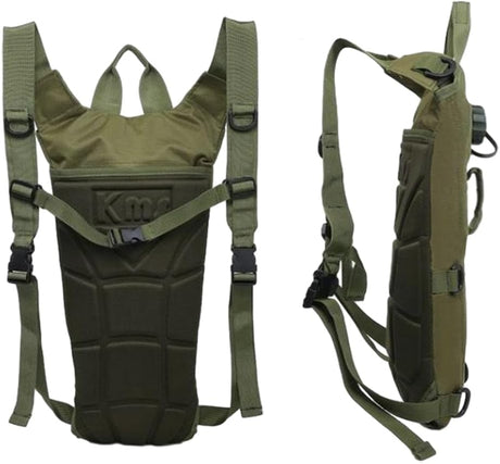 Water Bag–Water Storage–Hydration Backpack–Camping & Hiking–Food Grade Portable Water Bag–3L–Military Green
