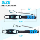 Fish Grabber with Scale - Non-Slip Handle - One-Handed Use - 360° Rotatable - Includes Wrist Strap