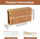 Camping Spice Set - Waterproof - 9 Spice Tins with Canvas Storage Bag and Hanging Hole