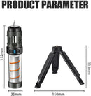 Multifunctional Camping Lamp with Mosquito Repellent - 5 Light Modes & Dual Color Temperature - IPX6 Waterproof - USB-C Rechargeable with Magnetic Hook