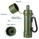 Water Stream Filter – Essential Camping Gear – 1200L Capacity – Extended Straw – For Hiking & Emergency Situations