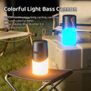 Bluetooth Speaker with LED Mood Lighting – 360° Sound & Light