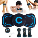Portable Mini Massage Patch - 6 Modes - Smart EMS Massage & Heating