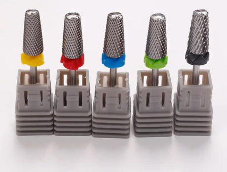 5-in-1 Nail Cutter Bit – Coated Tungsten Grinding Head – for Manicure and Pedicure 1 piece C