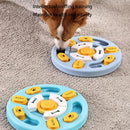 Dog Toys - Educational Toys - Treat Dispenser - Blue - 1pc