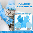 Bath Brush Set - Hair Care - Dog Supplies - 6 in 1