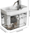 Pet Drinking Fountain - Large Capacity - Removable - 1pc