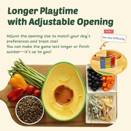 Dog Toy - Leak-Proof - Shake - Avocado - 1pc