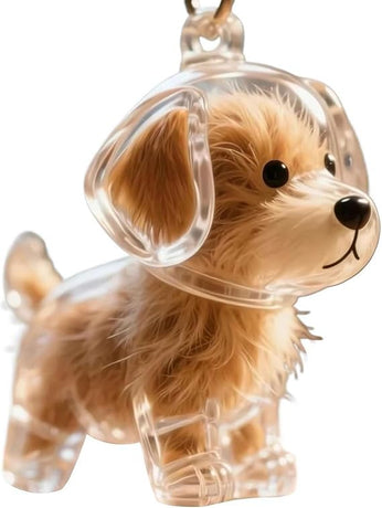 Keychain - Dog Hair Collection - Memory Capsule Pendant - DIY-1pc