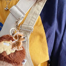 Keychain - Dog Hair Collection - Memory Capsule Pendant - DIY-1pc