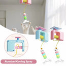 Cat Toys - Hanging - Spring-Loaded and Automatic - Blue - 1pc