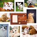 Pet Urn - Keepsake - Wooden Frame - 1pc
