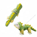 Pet Raincoat-With Belt-Reflective Strips-Green-XXL-1pc