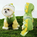 Pet Raincoat-With Belt-Reflective Strips-Green-XXL-1pc