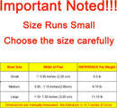 Dog Boots - Waterproof - Small and Medium Dogs - Yellow - Medium - 4 pcs
