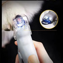 Pet Nail Clippers with LED Light - Cleaning - Orange - 1pc