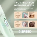 Small Animal Hair Trimmer-Hair Suction Cup-Rechargeable-Quiet-Green-1st