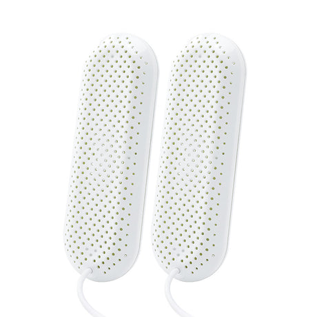 Shoe dryer - Fast drying and odor removing - White - Purple light - Timer - 1 pack