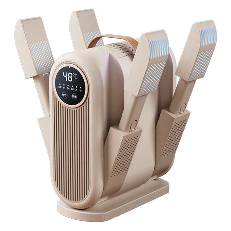 Shoe dryer - Fast drying with time setting - Portable and foldable - Constant temperature dehumidification - 1 pack