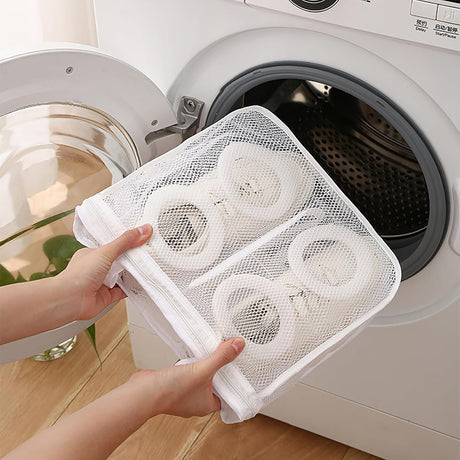 Laundry Net - Laundry Nets - Portable - Reusable - Anti-deformation - Washing and drying in one - Can be used to wash clothes and shoes, can also be used for drying - 1 pack