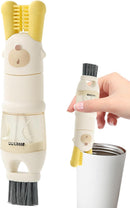 Bottle brush - bottle brush - cleaning brush - 5-in-1 brush head and bottle brush - multifunctional tool for cleaning water bottles