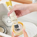 Bottle brush - bottle brush - cleaning brush - 5-in-1 brush head and bottle brush - multifunctional tool for cleaning water bottles