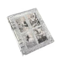 Photo Album - Contains 40 Transparent Pages - Ribbed Acrylic - 1 Pack