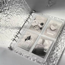 Photo Album - Contains 40 Transparent Pages - Ribbed Acrylic - 1 Pack