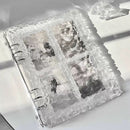 Photo Album - Contains 40 Transparent Pages - Ribbed Acrylic - 1 Pack