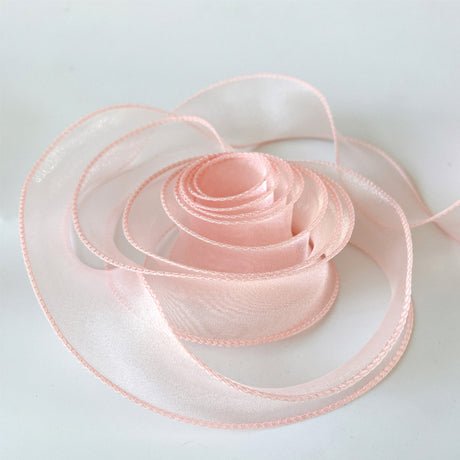 Gift ribbon - Gift wrapping ribbon - 40 m long - Pink ribbon - 1 pack
