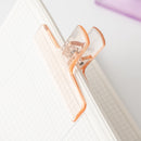 Clips - Mounting material - Colored acrylic - Office & Study - 12 pieces