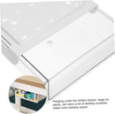 Under Desk Storage Box - Hidden Drawer - No Punching - Large Capacity - 1 Pack