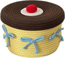 Storage Basket - Woven Cotton - Dustproof Desk Ornaments - 1 Pack