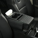 Car Key Box - Car Armrest Mat - Car Accessory Storage Mat - Wear-resistant and Anti-Fouling - Armrest Box Mat - Black