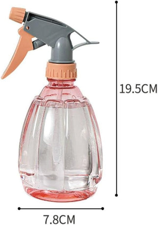 Handy pneumatic nebulizer for irrigation with spray bottle (pink)
