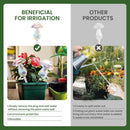 Plant Watering Balls - 2 Pack Self-Watering Planter Inserts, Plant Watering Devices, Glass Watering Balls for Houseplants, Mushroom Watering Balls, Top-Fill Watering Systems