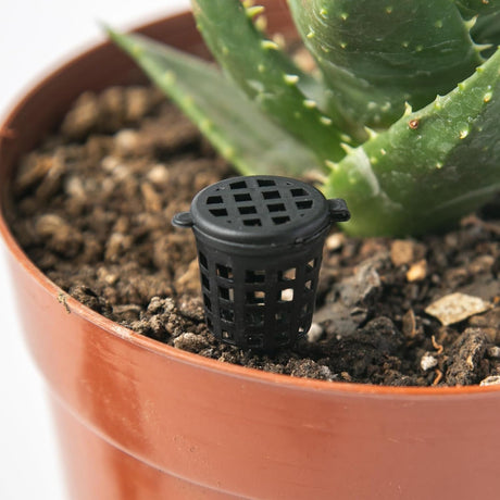 50 pcs Fertilizer Basket with Lid, Fertilizer Box for Bonsai, Fertilizer Applicator, Makes Plant Care Easier and More Convenient