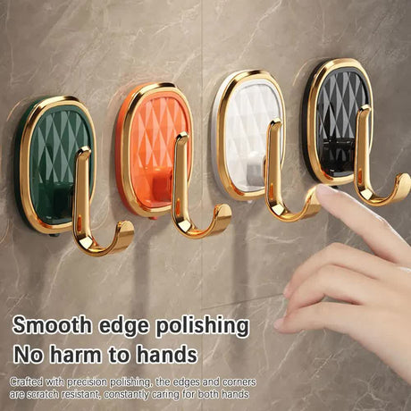 Self-adhesive nail - Strong adhesive - Wall hook - Punch-free and trace-free - Pack of 5