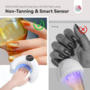 Advanced 45W UV Nail Lamp: UV Light for Gel Nails Smart Sensor Flash Cure Lamp Nail Lamp 20S Fast Curing LCD Display 3 Timers Nail Tech Must Haves LED Lamp for Professional Users