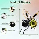 Hanging Bee Sun Garden Light Outdoor Decoration, Outdoor Statues, Figure Lighting Decorations for patio, balcony, garden ornament, housewarming (1 piece)
