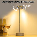 Made of high quality material and safe to use.This lamp is designed for both residential and commercial lighting projects.The metal ground spike keeps the spotlight stable and lasts longer than a plastic spike.Suitable for display cases, jewelry counters,