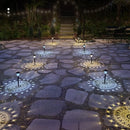 Solar Powered Outdoor Lamp - Waterproof - LED Ground Lamp - 1 Pack